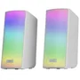 Mars Gaming MSRGB2W Altavoces Bluetooth RGB Full Mesh Blanco